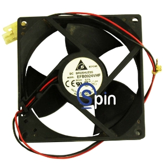 Picture of Fan, 24 VDC, .27A Amp, 3" with Connector, IGT 260 060 00